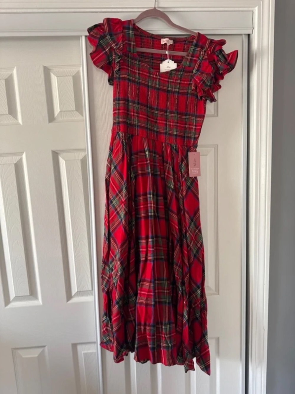 NWT Ivy City Co - Hattie Dress - Holiday Plaid